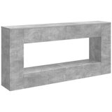  Konzolna stolica Prugasti Betonsko Siva 155 x 29 x 74 cm - Betonsko siva 155 x 29 x 74 cm | shoptok.hr