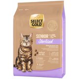 Select Gold Cat Sterilised Senior perad s rižom Cene
