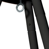 SCHMUSEWOLKE VISEČA MREŽA ZA DOJENČKE Set inkl. Tipi-Gestell und Motor 150/150/224 cm antracit, siva | Shoptok.si