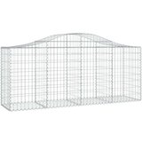  Lučne gabionske košare 20 kom 200x50x80/100cm pocinčano željezo | shoptok.hr