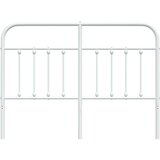  Metalno uzglavlje bijelo 135 cm | shoptok.hr