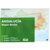 Grupo PAKET 10 MUTE MAPS ES ANDALUCIA FIZIČNA POLITIKA, (20837286) | Shoptok.si