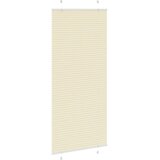  Plisirana zavjesa krem boje 95x200 cm Širina tkanine 94,4 cm Poliester | shoptok.hr