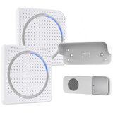 solight 1L67AD - SET 2x bežično zvono 230V/3xAAA IP56 belo | Eponuda.com