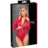 Cottelli - crveni bodi zmijske kože - M | shoptok.hr