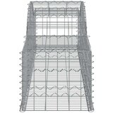  Lučne gabionske košare 8 kom 300x50x40/60 cm pocinčano željezo | shoptok.hr