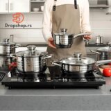 König Dizajnerski set Excellent Line 18/10 INOX poliranog posuđa | Eponuda.com