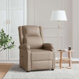  Naslonjač od umjetne kože boja cappuccina - Boja cappuccina 1 | shoptok.hr