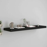vidaXL plutajuća zidna polica crna 90 x 23,5 x 3,8 cm MDF Cijene