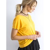 BASIC Feel Good T-shirt-RV-TS-4662.86-dark yellow | Shoptok.si