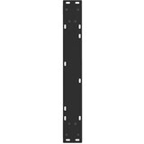 vidaXL Noge za blagovaonski stol V-oblik 2 kom crne 60x(72-73,3) cm | shoptok.hr