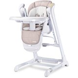 CARETERO Gugalnik in stol za hranjenje Indigo 2v1 Roza | Shoptok.si