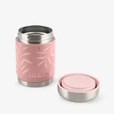 činija za hranu od nerđajućeg čelika 400 ml Flora Blush KKB31092
