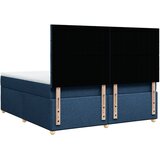  Krevet s oprugama i madracem plavi 180x200 cm od tkanine | shoptok.hr