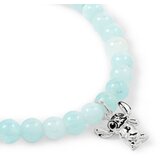 Disney Stitch Narukvica s perlicama, posrebrena Slike