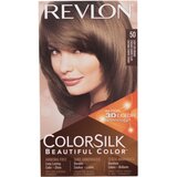 Revlon Colorsilk Beautiful Color boja za kosu za obojenu kosu za sve tipove kose 59,1 ml nijansa 50 Light Ash Brown oštećena kutija Cijene