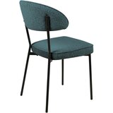 Hom`in stol, les, kovina, tekstil zelena | Shoptok.si