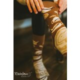 ZOOKSY/RAINBOW SOCKS Rainbow Socks Coffee Cappuccino 1 Pair | Shoptok.si