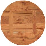 Stolna ploča Ø40x3 8 cm okrugla od masivnog bagremovog drva | shoptok.hr