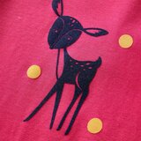  Dječja majica dugih rukava jarkoružičasta 116 | shoptok.hr