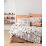 posteljina cb ranforce double - minimal - oniks karamel