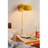 Jotex Žuta željezna zidna lampa sa savitljivom konstrukcijom s utikačem Lincon – | shoptok.hr