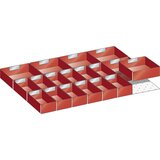 LISTA Vložek iz umetne mase, za omare z merami 564 x 725 mm, za predale z višino 50 mm | Shoptok.si