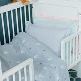 Troll nursery® zaščitna ograjica za otroško posteljico lukas™ junior soft grey/wax | shoptok.hr