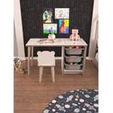 Hanah home Radni sto Soho White Grey