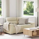  Dvosjed Krem 160x81x84 cm Imitacija kože | shoptok.hr