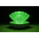 Rabalux dečija gliter lampa shell, rgb, bela | Eponuda.com