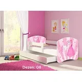 KREVET ZA DECU WHITE SA FIOKOM 160X80 2 08