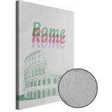  Slika - Rome in Watercolours (1 Part) Vertical 40x60 Premium Print | shoptok.hr