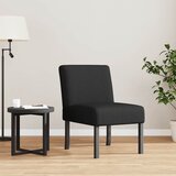  Niska stolica od tkanine crna | shoptok.hr