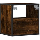  Zidni noćni ormarići 2 kom dimljeni hrast 40x31x39,5 cm | Eponuda.ba