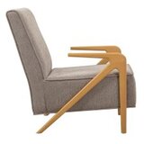 Atelier Del Sofa fotelja larus wood berjer oak grey | ePonuda.com