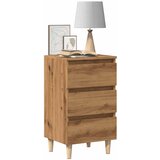 vidaXL Noćni ormarić Artisan hrast 40x35x69 cm izrađeno drvo | shoptok.hr