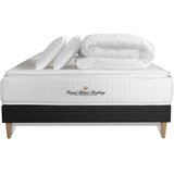 Royal Palace Bedding Kompletni paket za posteljo - Vzmetnica 200x200 cm + Vzmetnica z letvami (komplet) + 2 vzglavnika + Prevleka - George V, (21614031) | Shoptok.si