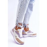 Kesi Women's sports shoes on platform White-purple Henley | Shoptok.si