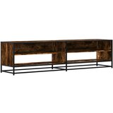 Maison Chic TV omarica - TV stojalo - Televizijska omarica dimljeni hrast 180,5x40x46 cm inženirski les, (21700086) Cene