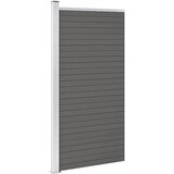 PANEL za ogradu WPC 95 x 186 cm sivi | Eponuda.ba