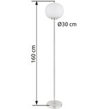 Globo STOJEČA SVETILKA 30/160 cm | Shoptok.si