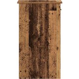 vidaXL Tower stalak za računalo s ladicom boja staro drvo 35x45x77 cm | shoptok.hr