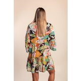 Fenzy Haljina Za Plažu S Cvjetnim Printom, Zelena | shoptok.hr