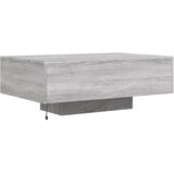  Stolić za kavu s LED svjetlima siva boja hrasta 85x55x31 cm | Eponuda.com