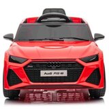 Audi RS6 Licencirani - meke gume i meko sedište - Crveni Cene