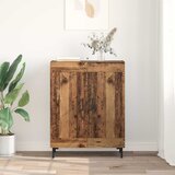  Kreveta Staro drvo 69,5 x 34 x 90 cm Obrađeno drvo i čelik | shoptok.hr