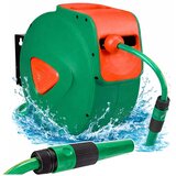 Lean Toys Stenski avtomatski kolut z vrtno cevjo 30 m + 2 m | Shoptok.si