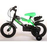 Volare Sportivo dječji bicikl 12" s dvije ručne kočnice crno-zeleni | shoptok.hr