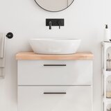  Kupaonska radna ploča 80x30x(2-6) cm netretirano masivno drvo | shoptok.hr